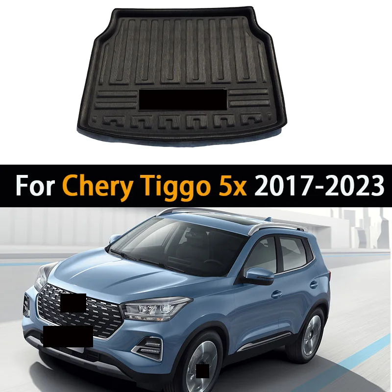 

Для Chery Tiggo 5x 2017-2023 MVM X55 4 3 Pro DR 5.0 Автомобильный коврик в багажник Водонепроницаемый напольный коврик Запчасти Лоток багажника Ковер Аксессуары