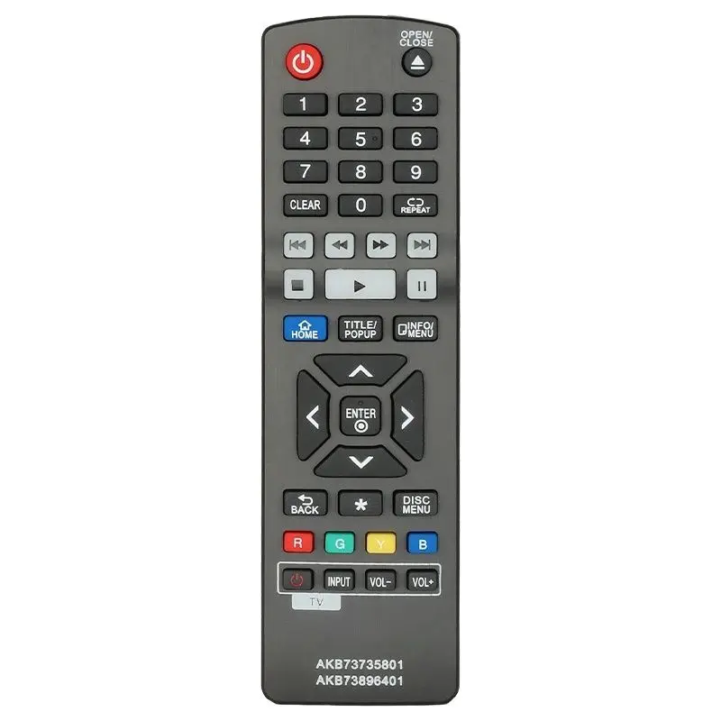 Dla AKB 73735801   AKB 73896401   LG-Blue-Ray-DISC-DVD-Player-Remote-Control-Replacement, For LG Blue Ray DISC DVD Player BP50 BPM25
