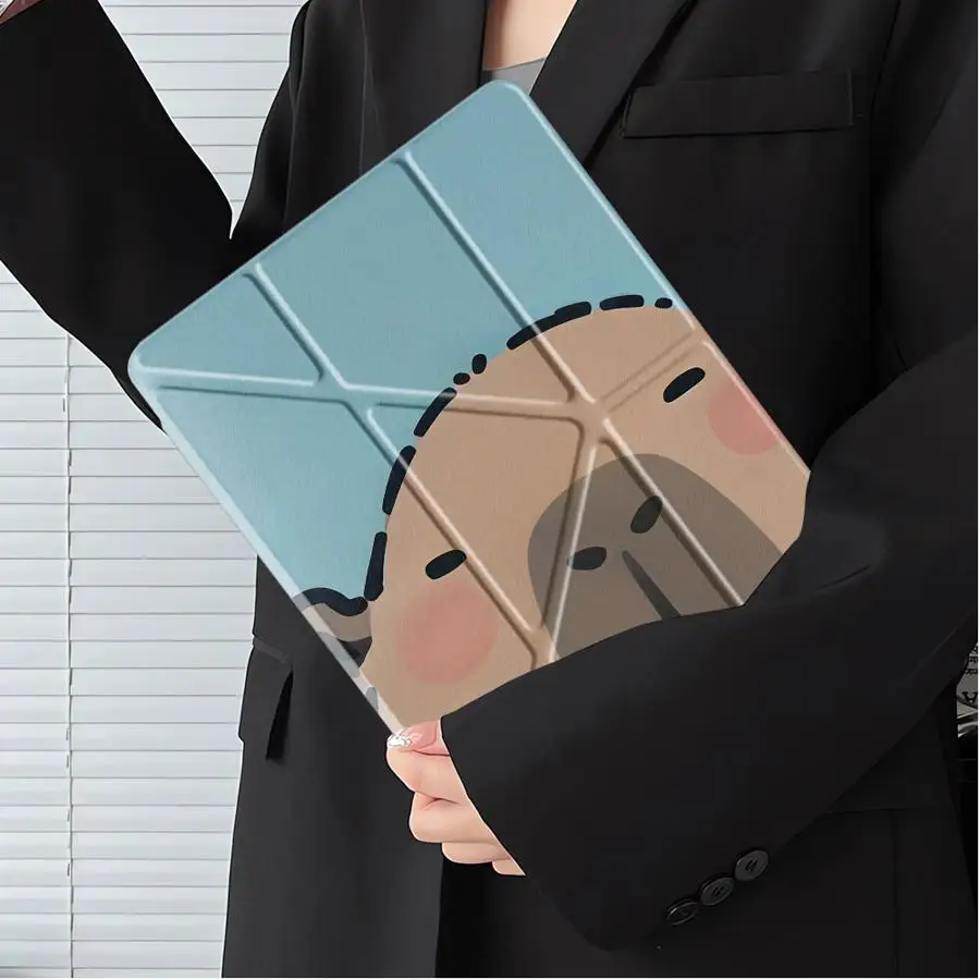 

Holder Cover Tablet Case For iPad Air 4 5 M3 M2 1 2 M4 11inch Pro 2025 Mini 6 7 Pro 11th 10th 9th 8th 7th 12.9inch Cartoon Cute