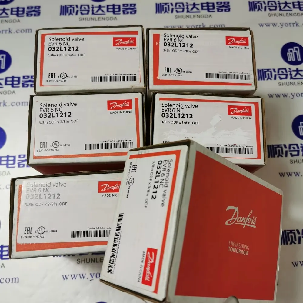 

Электромагнитный клапан Danfoss 032L1212 EVR6 3/8*3/8 без катушки