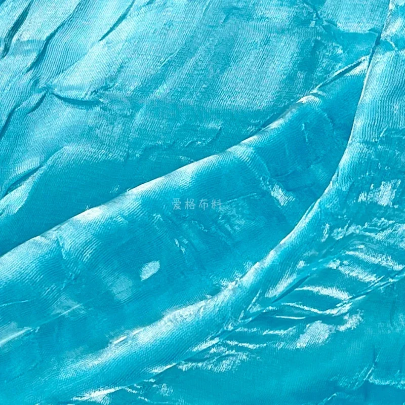 

Плиссированная ткань для платья, одежды, рубашки, модельер, ручная работа, материал для шитья своими руками, ткань на метр, оптовая продажа