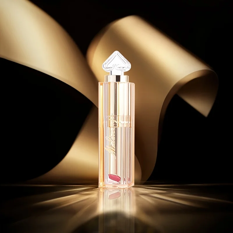 Molianji シャイニーネオンリップクリーム、シャイニービューティーコスメティックス、光沢のある唇を作成、バレンタインデーギフト用グリッターリップクリーム、キラキラリップクリーム、スターライト点滅、保湿リップクリーム、初心者に最適、塗りやすい