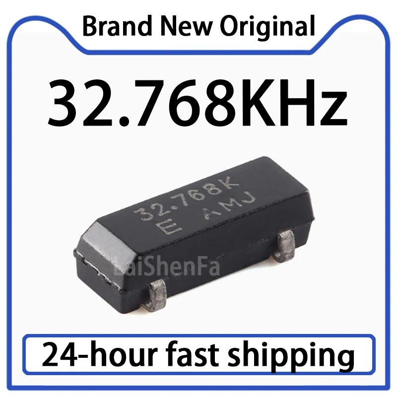 

100PCS 32.768KHZ 32.768K SMD 4 Pin 8 * 3.2MM Passive Crystal Oscillator 12.5PF Original Stock