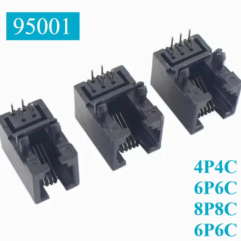 10PCS RJ9 Telephone…