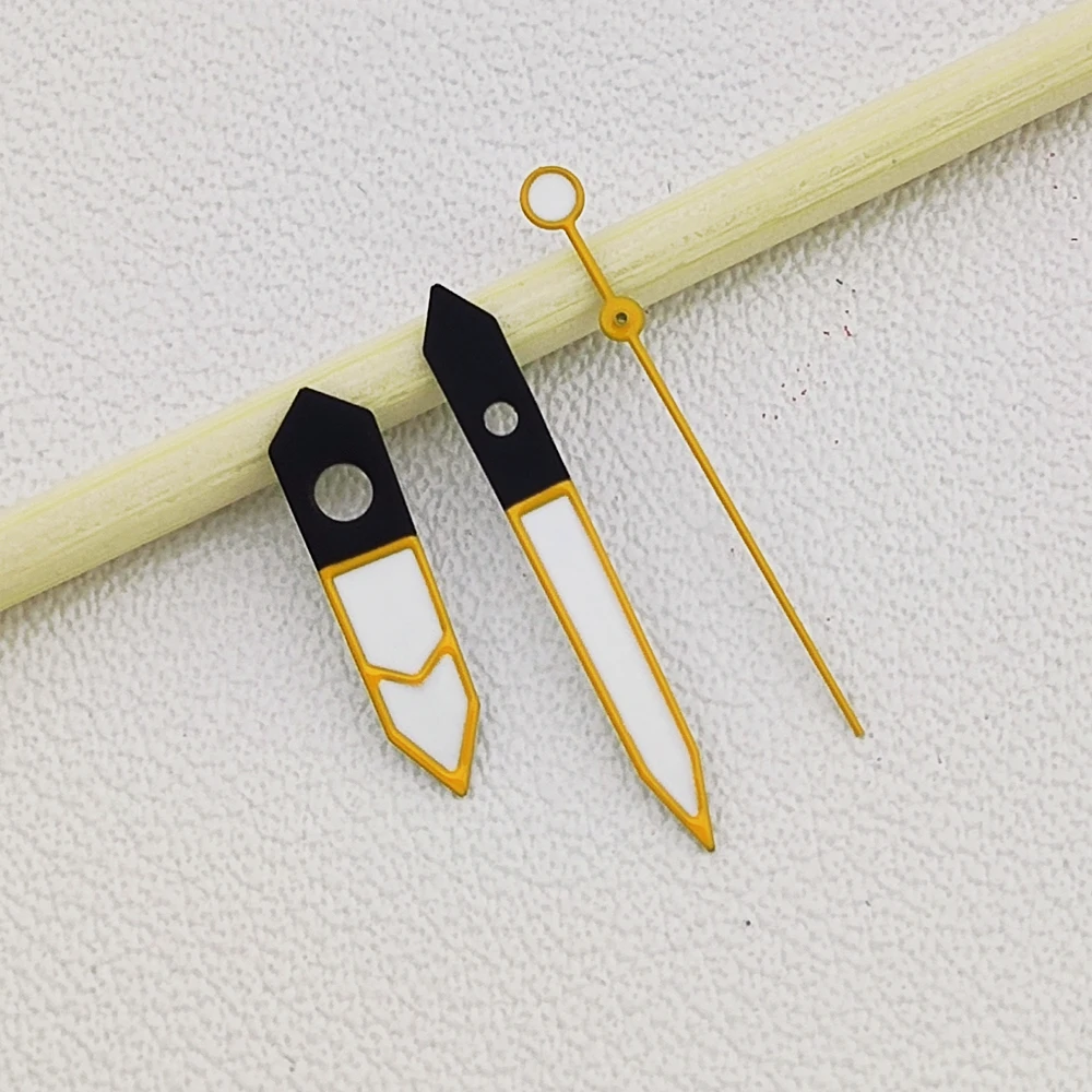 مشاهدة الأيدي C3 مضيئة الأيدي nh35 الأيدي أسود رمادي أصفر صالح NH35 NH36 4R35 حركات #4