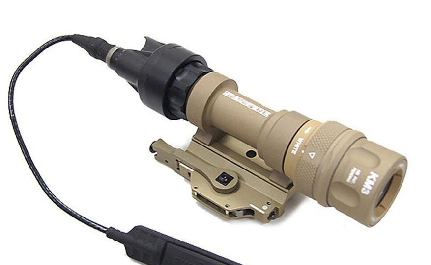 

M952V guide rail outdoor LED lighting strong light flashlight flash light with rat tail waterproof