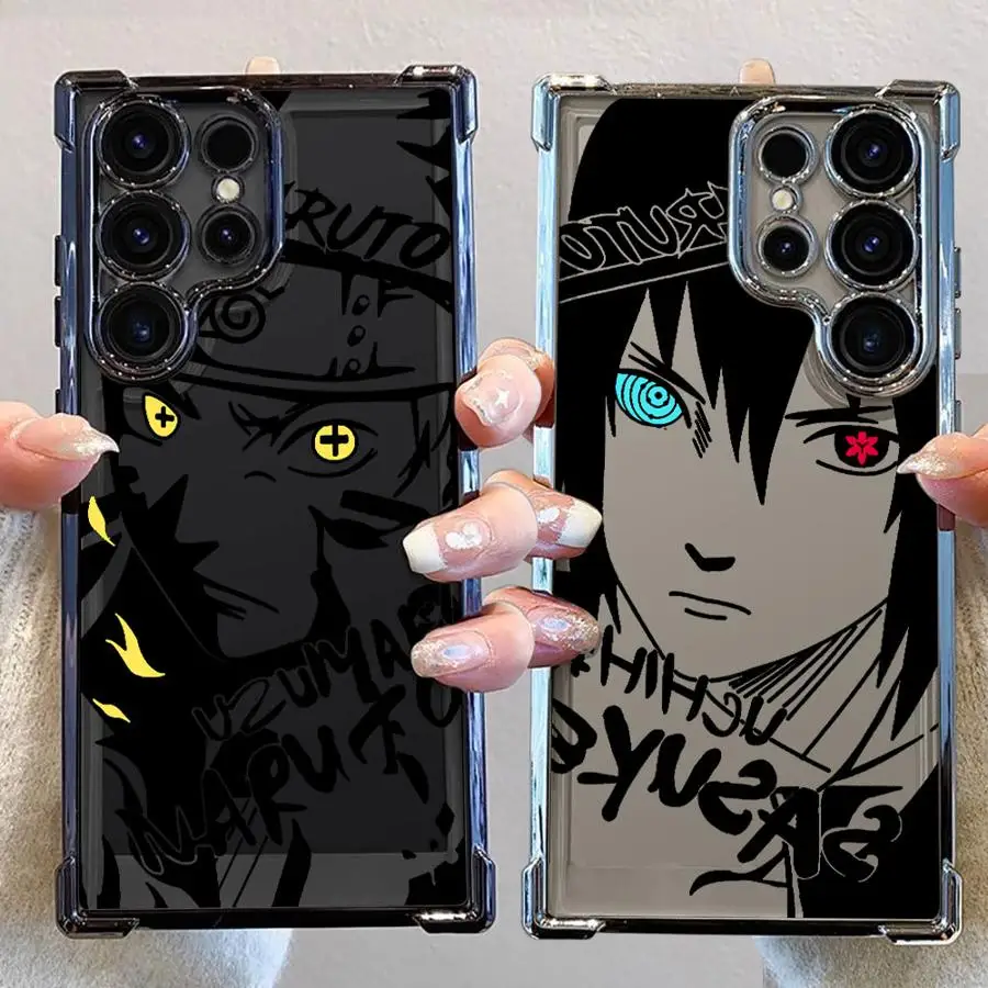 Anime Cool-N-arutoS Soft Cover Case for Samsung Galaxy S20 FE S24fe S21FE S22 Ultra S23 S25 Plus S24ultra S24