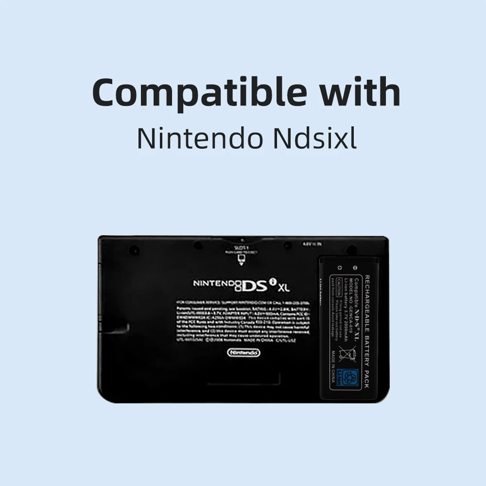 Bateria do konsoli gier PHOMAX NdsI Xl UTL-003 3.7V, zamienna bateria litowo-jonowa do Nintendo Ndsixl, wbudowana, ładowalna. — zdjęcie produktu 6