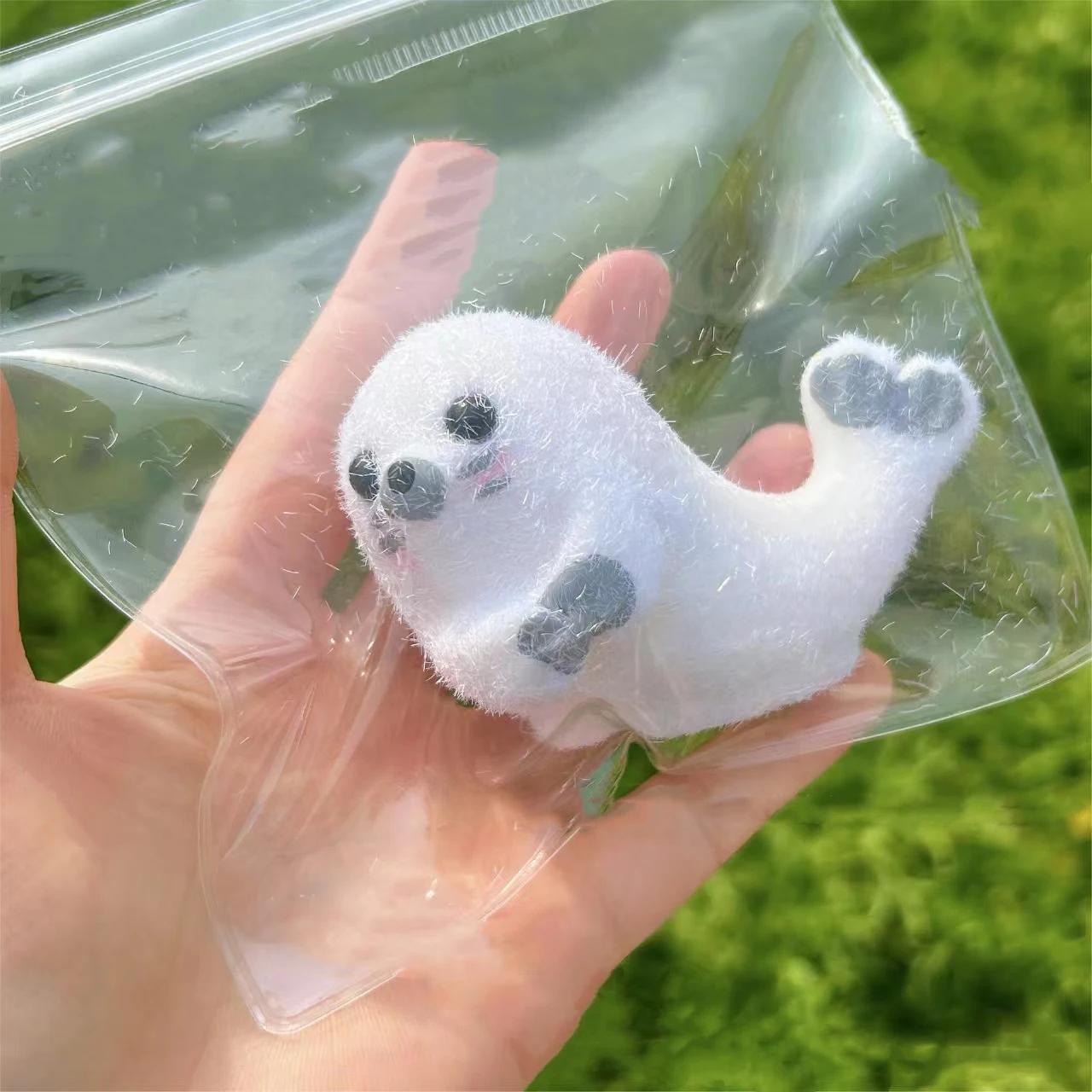 Carino Morbido Peluche Sigillo Animale Spremere Giocattoli Rimbalzo Lento Antistress Giocattoli Ragazze Giocattolo Per Bambini Regali Pizzico Alleviare Lo Stress Giocattolo Sensoriale Per Adulti