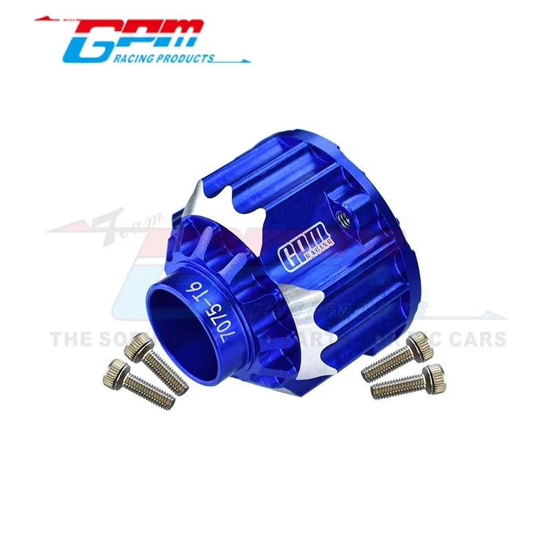 

GPM TXM8011N АЛЮМИНИЕВЫЙ 7075-T6 ПЕРЕДНИЙ ИЛИ ЗАДНИЙ РАЗФЕРЕНЦИАЛЬНЫЙ КОРПУС ДЛЯ TRAXXAS 1/5 X-MAXX 6S/8S / 1/6 XRT 8S / 1/6 PRO SCAL