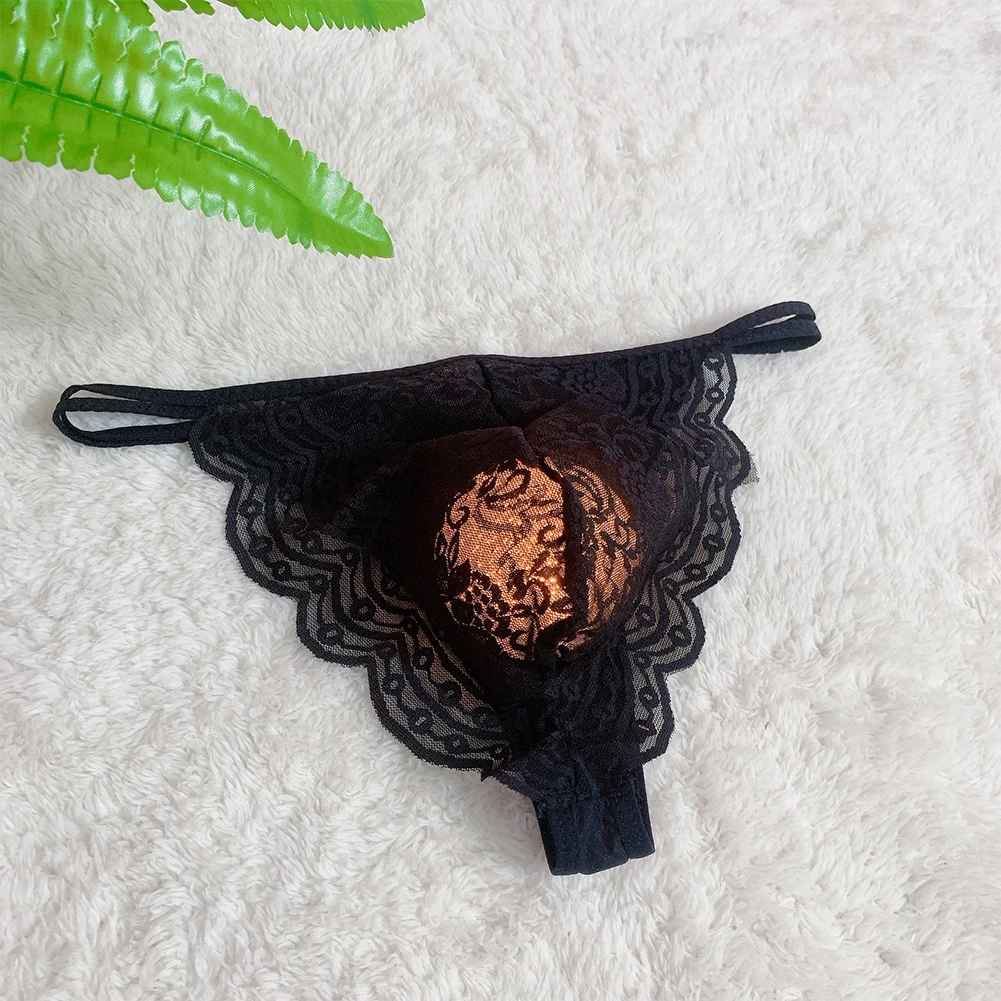 الملابس الداخلية للرجال الملابس الداخلية الكلاسيكية أساسيات الدانتيل الملابس الداخلية Luming Traceless تنفس ملخصات سراويل سيسي سراويل