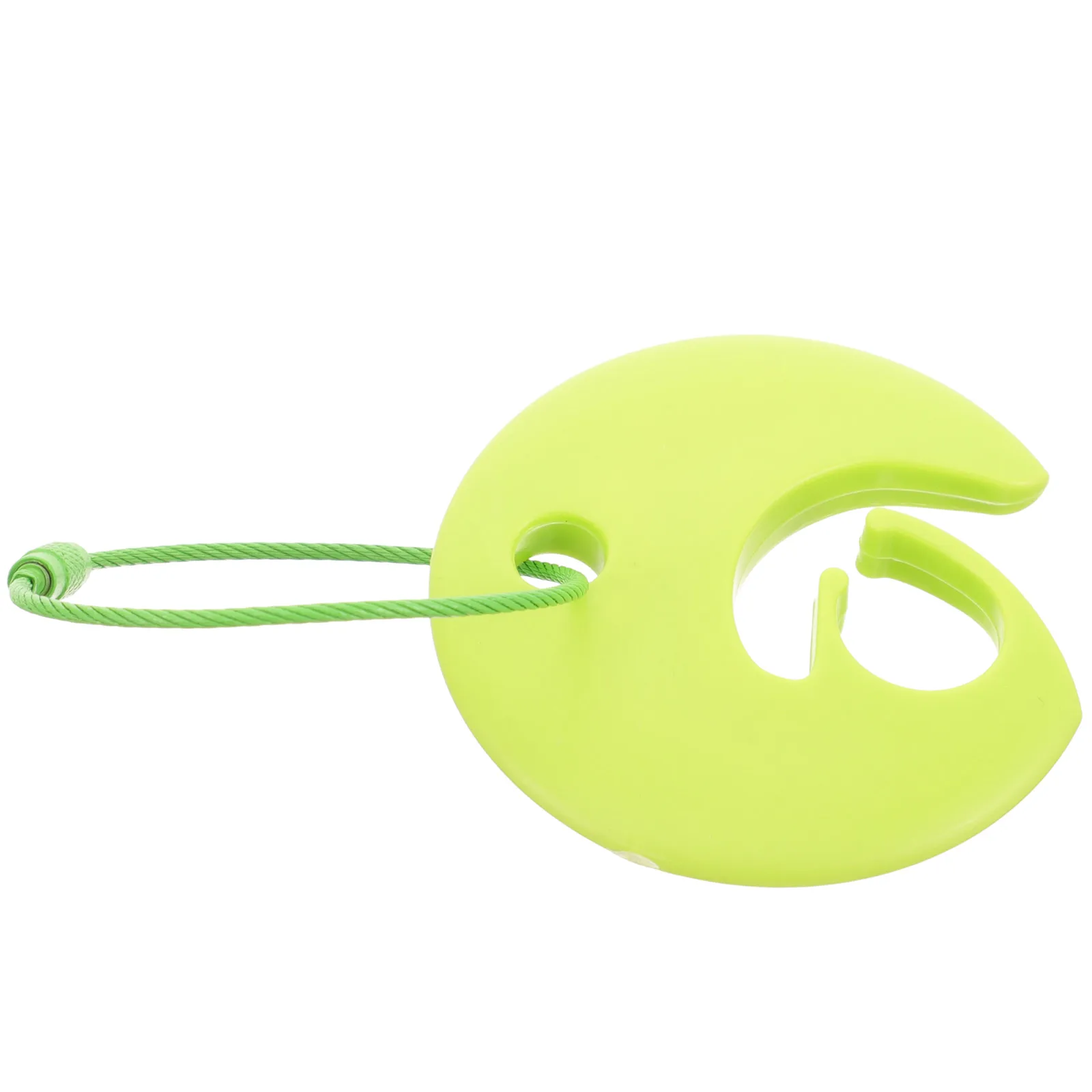 

Storage Pendant Green Wear Resistant Portable Clip Lightweight Carrier Flying Buckle Plastic Holder Daily Use Sports