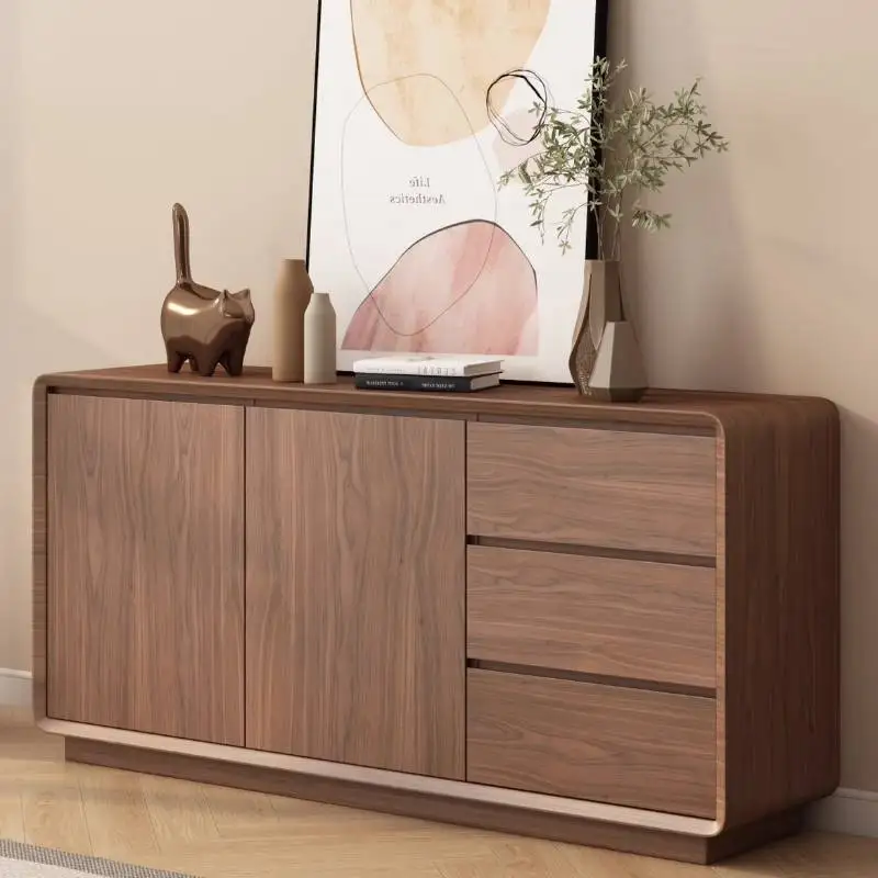 

Drawers Oak Living Room Cabinets Display Brown Solid Wood Hotel Living Room Cabinets Modern Luxury Muebles Para Hogar Furniture