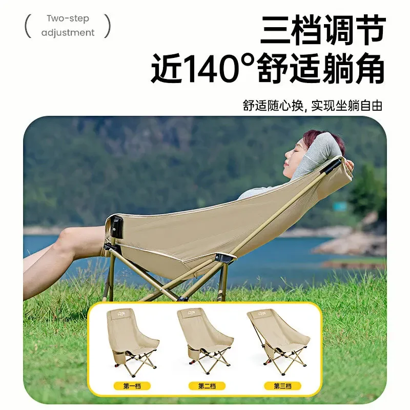 Directly From The Manufacturer, Increase The Three-gear Adjustment, Portable Storage, Moon Chair, Outdoor Picnic, Camping Foldin