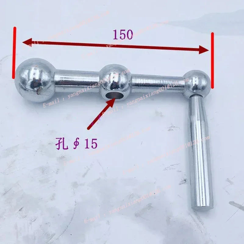 6132/6140/6150 3 Bóng Tay Cầm Trung Pallet Vít Tay Cầm Lỗ Chân Lông Đường Kính 10/12/14/15Mm máy Công Cụ Tiện Phụ Kiện