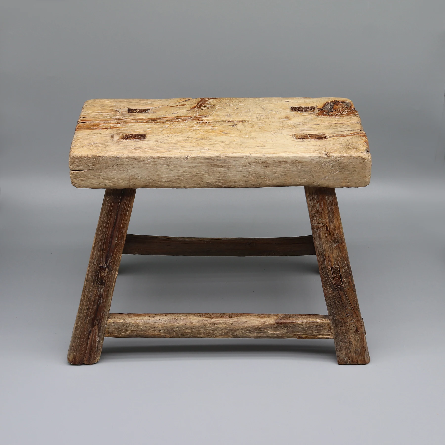 

Функциональный табурет для ванной комнаты, подставка для цветов и растений, старый