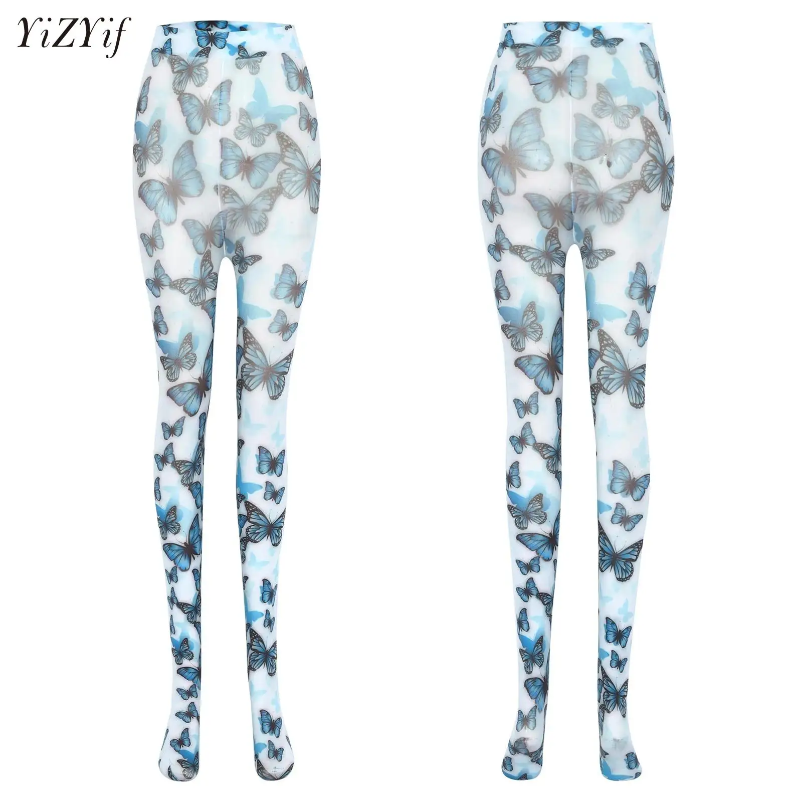 

Women Yoga Pants High Waist Belly Stretch Tights Sports Legging Long Tights Graffiti Running Trouser Workout Tummy Control Stock