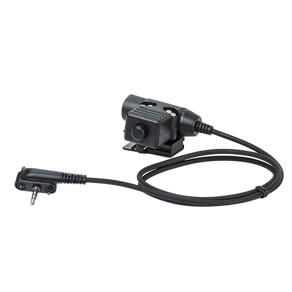 Adaptador de auriculares U94 PTT Cable enchufe auriculares U94 adaptador PTT U94 PTT accesorios de auriculares para Vertex VX-160 VX-180 VX-210 VX-231