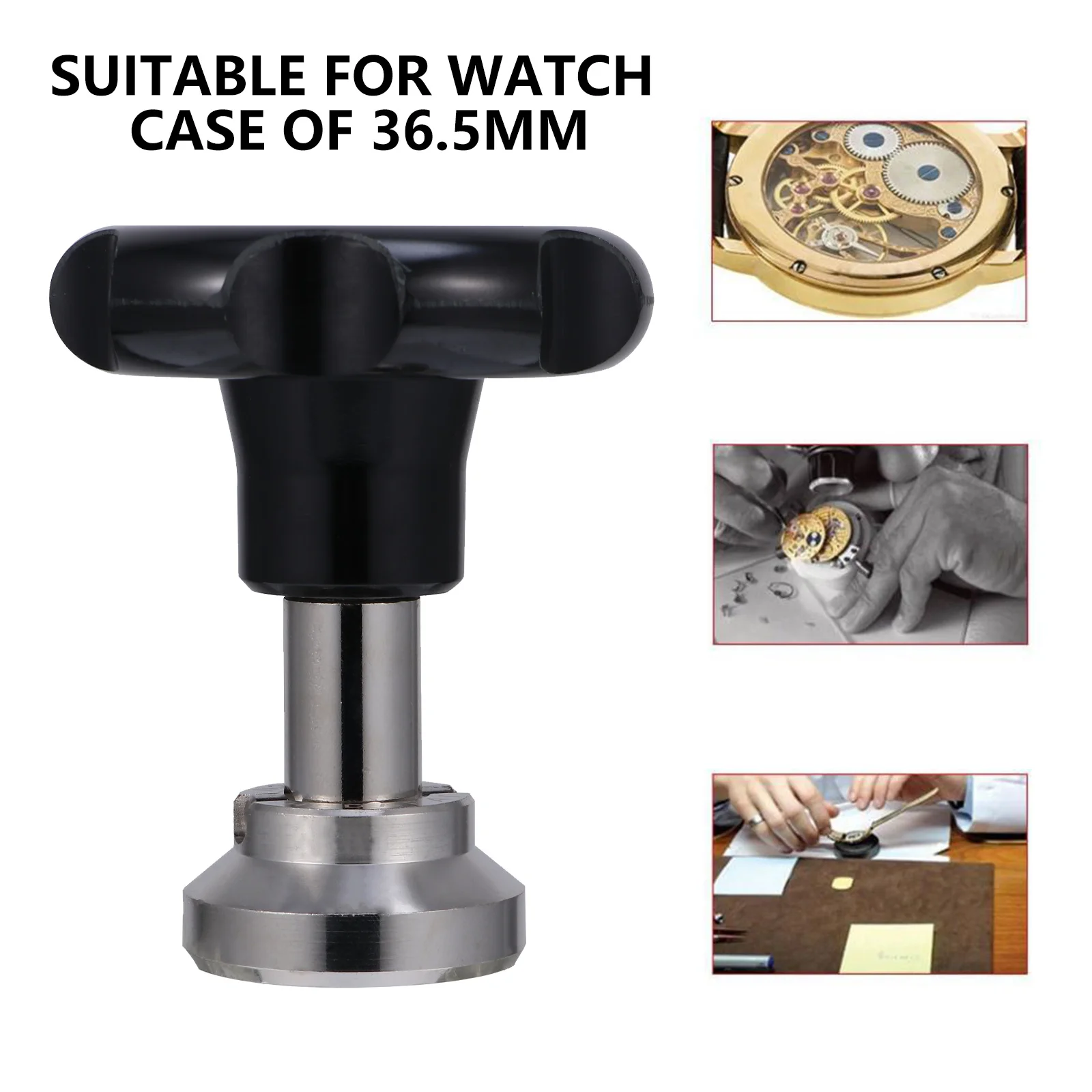 

36.5Mm Opening Tools Repair Kit Professional Watch Back Remover Wristwatch Repair Tool Watch Case Opener Cover Remover