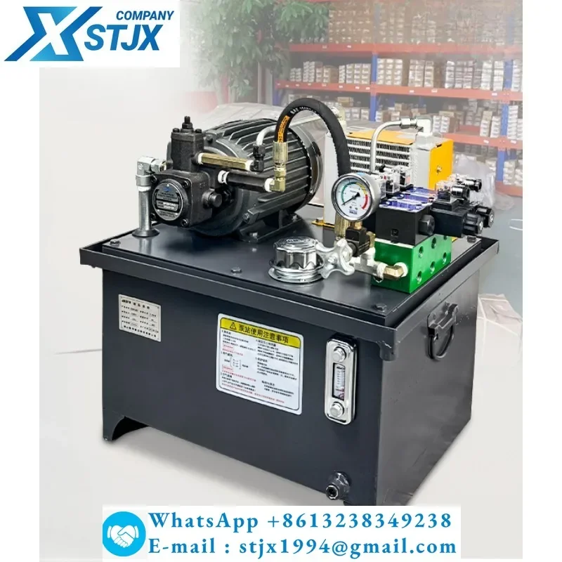 محطة هيدروليكية محطة مضخة تجميع النظام الهيدروليكي محطة مضخة هيدروليكية لضغط الزيت
