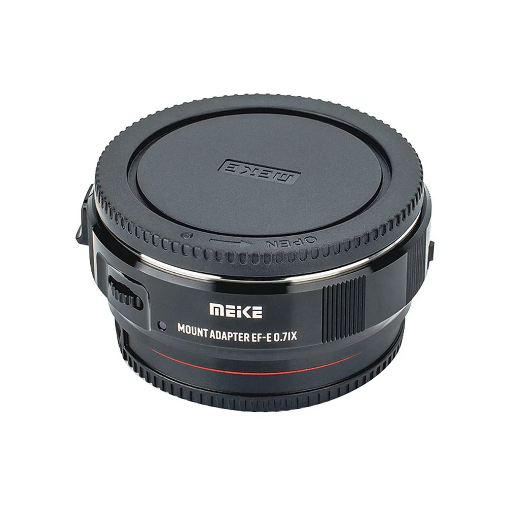 Meike MK-EFTE-0.71X Speed booster Lens Adapter for Canon EF Series lens to Sony E Mount Camera A7 A9 A7R A7R2 A7R3 A7M2 A7M3