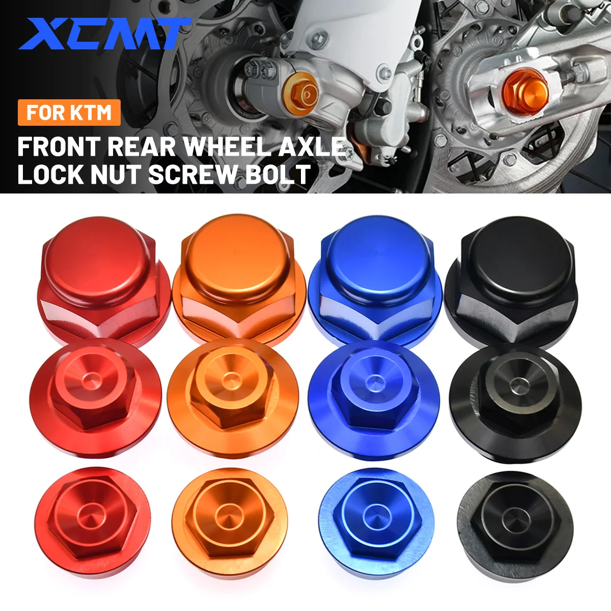 Motorrad Vorderrad Kontermutter Bolzen Hinterachse Block Rad Achsmutter Cocer Für KTM EXC EXC-F SX SX-F XC XC-F XC-W 125-500 2022