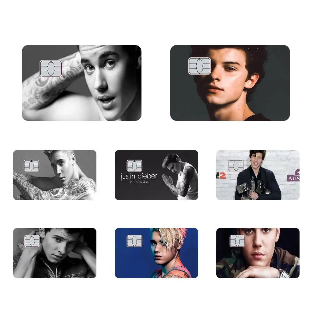 

Матовая пленка Shawn Mendes Calvin K-Klein, наклейка на кожу для кредитной карты, банковская дебетовая автобусная карта