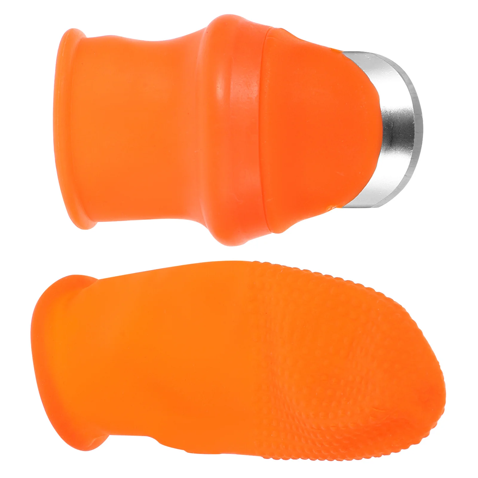 1pc Giardino Silicone Pollice Coltello Strumento di Raccolta Potatura Rami Raccolta di Frutta Guanti da Giardinaggio Design ad Arco Durevole Risparmio di Lavoro