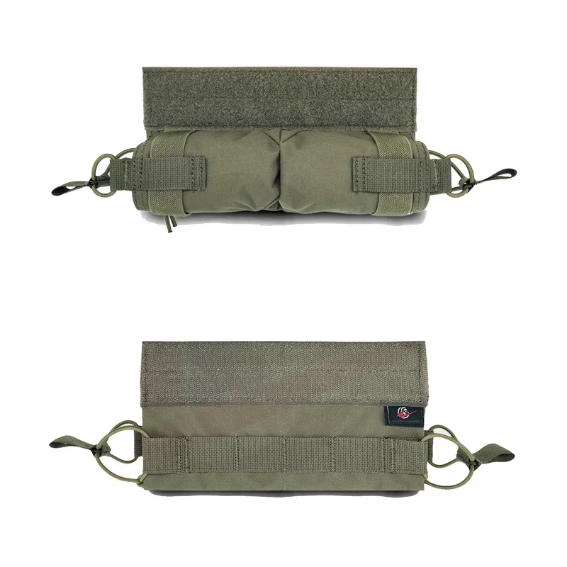 Tactical Mag Pouch Airsoft Vest Side-Pull Magazine Pouch Multicam 500D Molle Abdominal Plate Carrier Drop Bag Gear