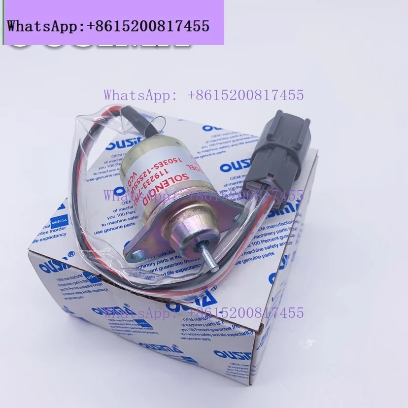 

Imported Yanmar engine 4TNV94 98 flameout solenoid valve dashan 60 XiandaiI 60 excavator parts flameout switch