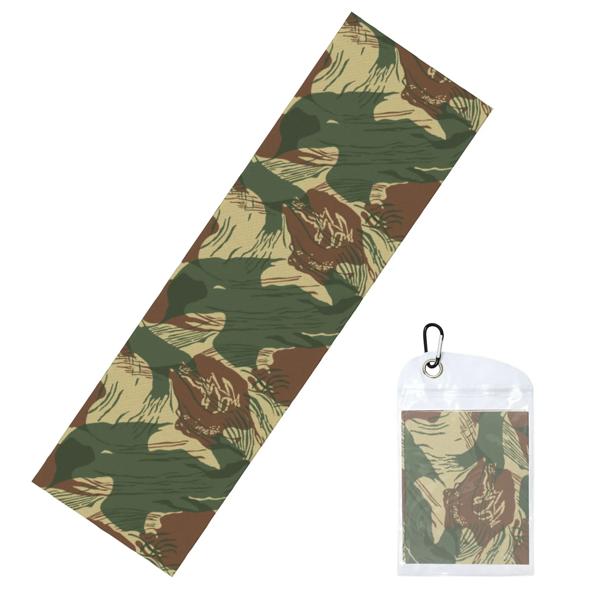 Rhodesian War Camouflage Cold Exercise Towel Camo Yoga And Fitness Running Outdoor Activities Travelling Swimming Camping Towels