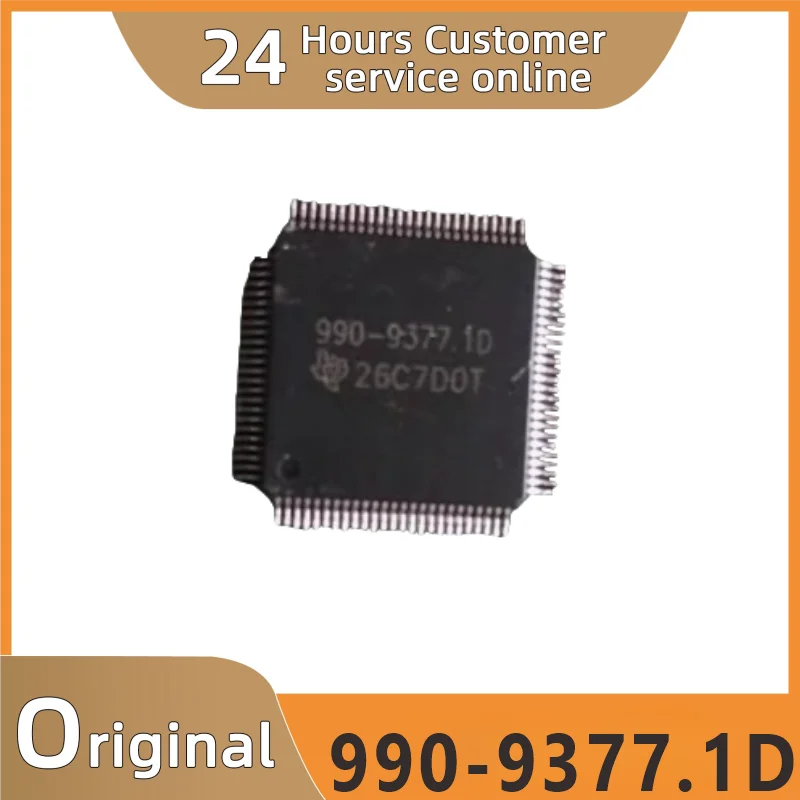 

New (1 piece) 990-9377.1D 990-9377.1D QFP-100 Automotive ABS Pump Original Parts IC Chipset Original Fragile Chip