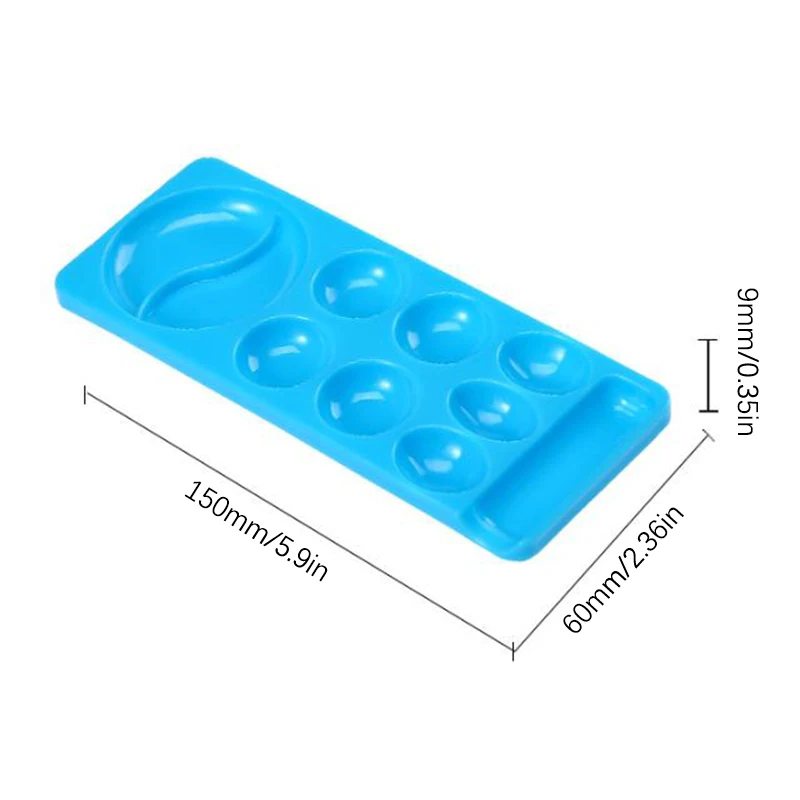 Palette per ciglia di bellezza vassoio per la pulizia del sollevamento delle ciglia strumenti per il sollevamento delle ciglia accessori per la colorazione delle ciglia strumenti per il trucco