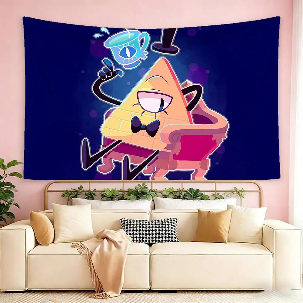 C-Cipher The Book Of B-Bill    Flags Wall Hanging Tapestry Outdoor Garage Room Decorative flag Background Blanket