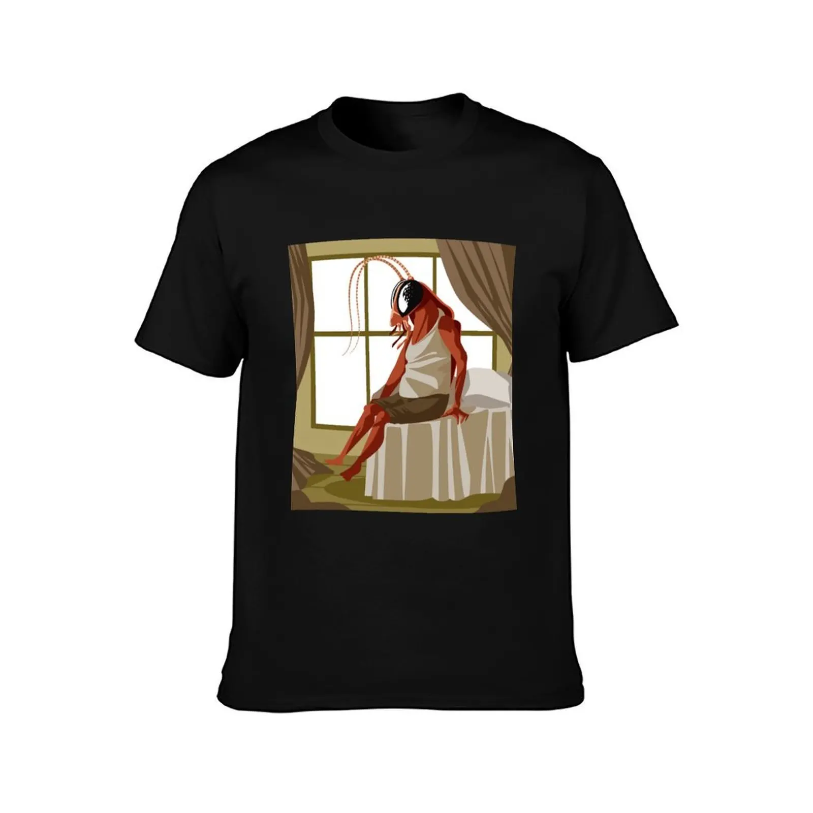 metamorphosis cockroach T-Shirt Soft Stretch Short Sleeve Top