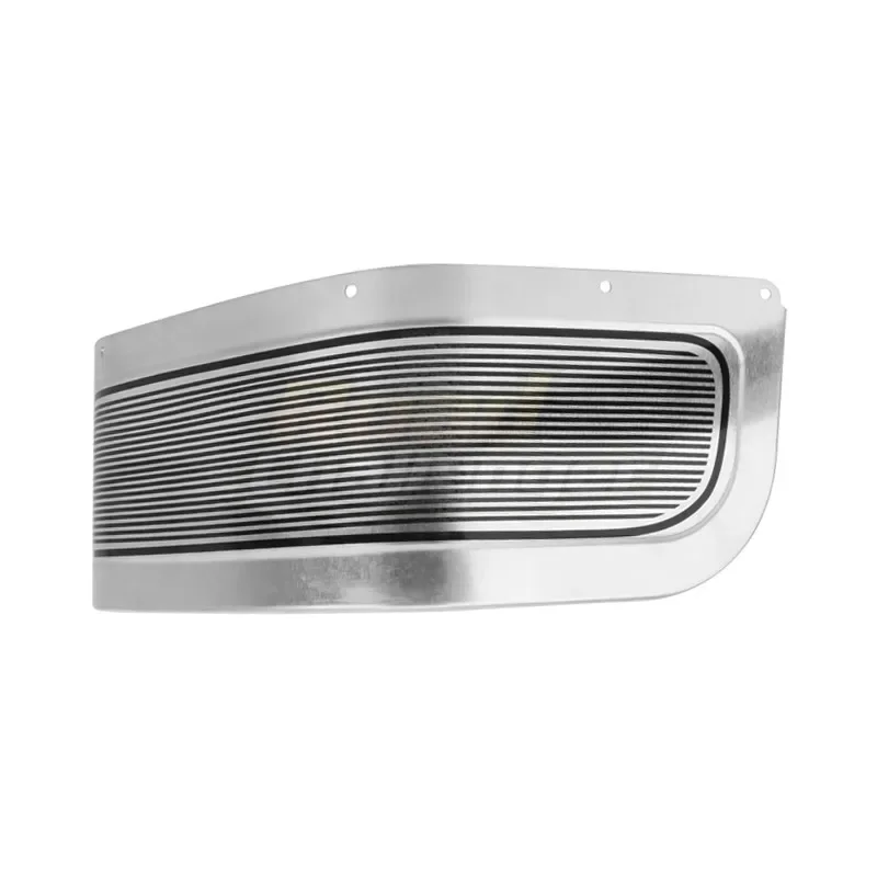 Chrome Aluminum Motorcycle Front Fender Trim Cover For Harley Touring Road King Electra Glide Ultra Glide FLHR FLHX 1980-2013