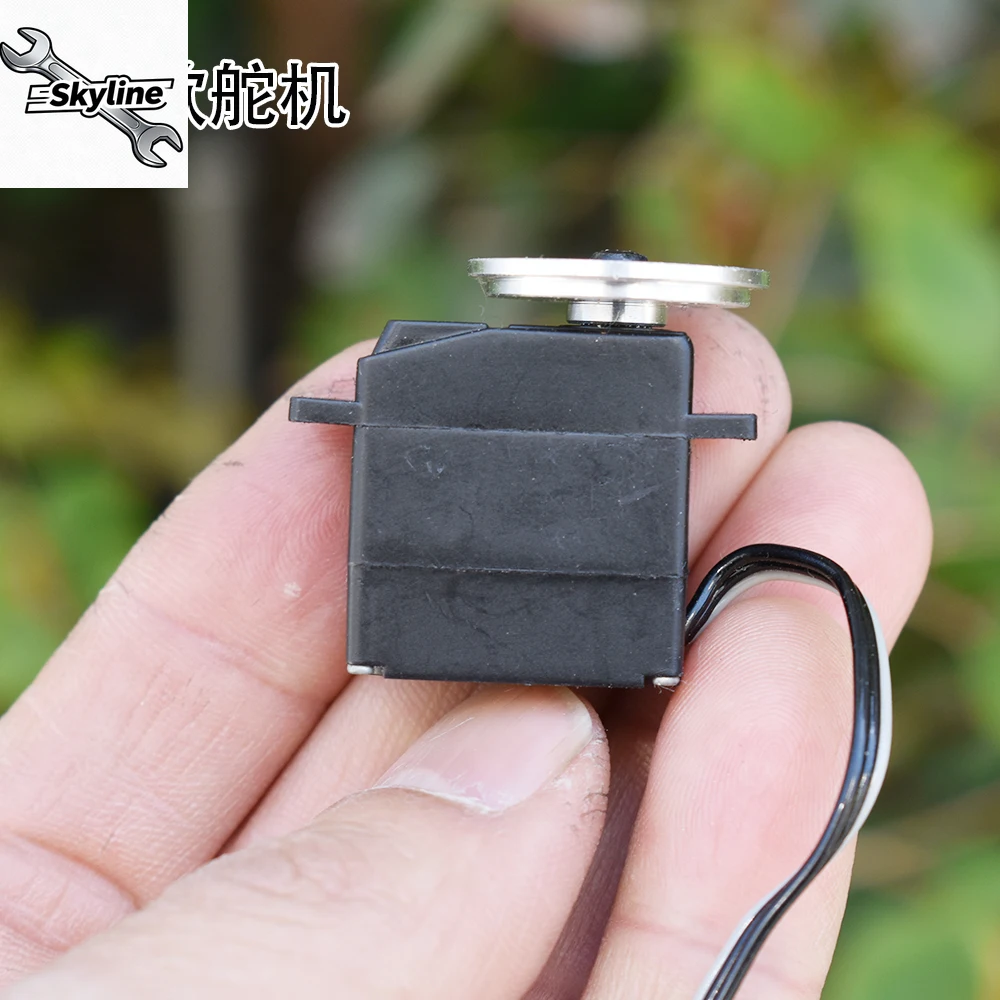 Dc 7.4V-12V micro 3-wire digital servo, high torque with servo disk, metal gear, 9g servo
