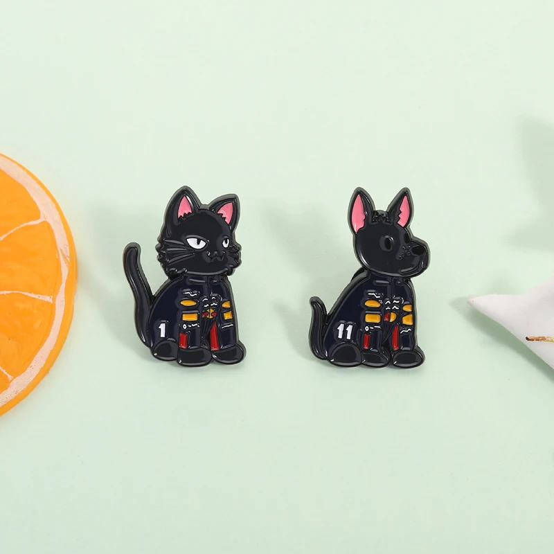 F1 Racing Cat Dog Enamel Pins Cartoon Animal Alloy Brooch Lapel Backpack Badge Fashion Jewelry Accessories Gift for Friends view 3