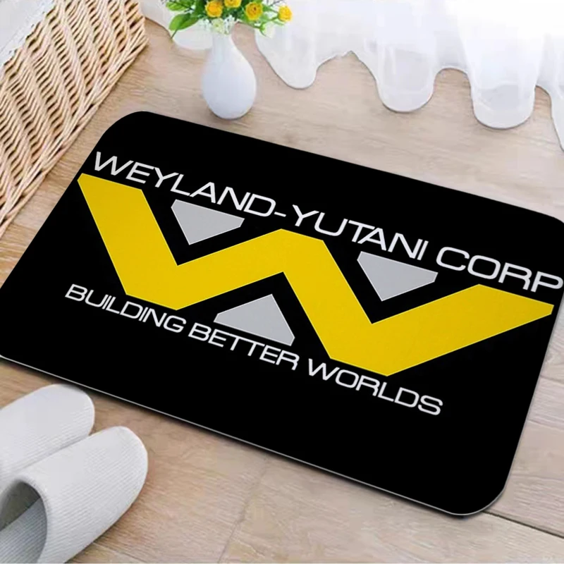 Entrance Door Floor Mats Weyland Yutani Kitchen Carpet Balcony Hallway Prayer Rug Home Decor Living Room Welcome Doormats Rugs