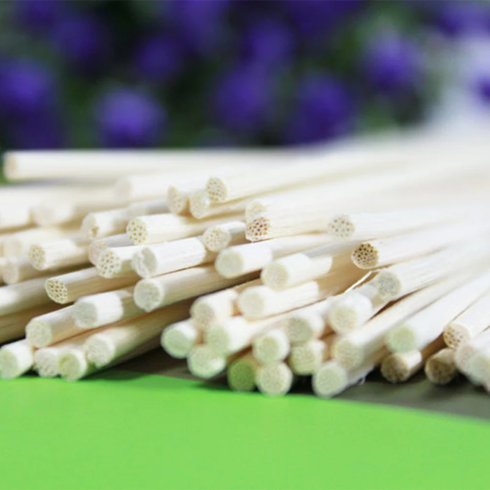 

150pcs Aroma Diffuser Reed Sticks Rattan Replacement For Essential Oil Diffusers Home Fragrance Decor Long-Lasting Scent Air