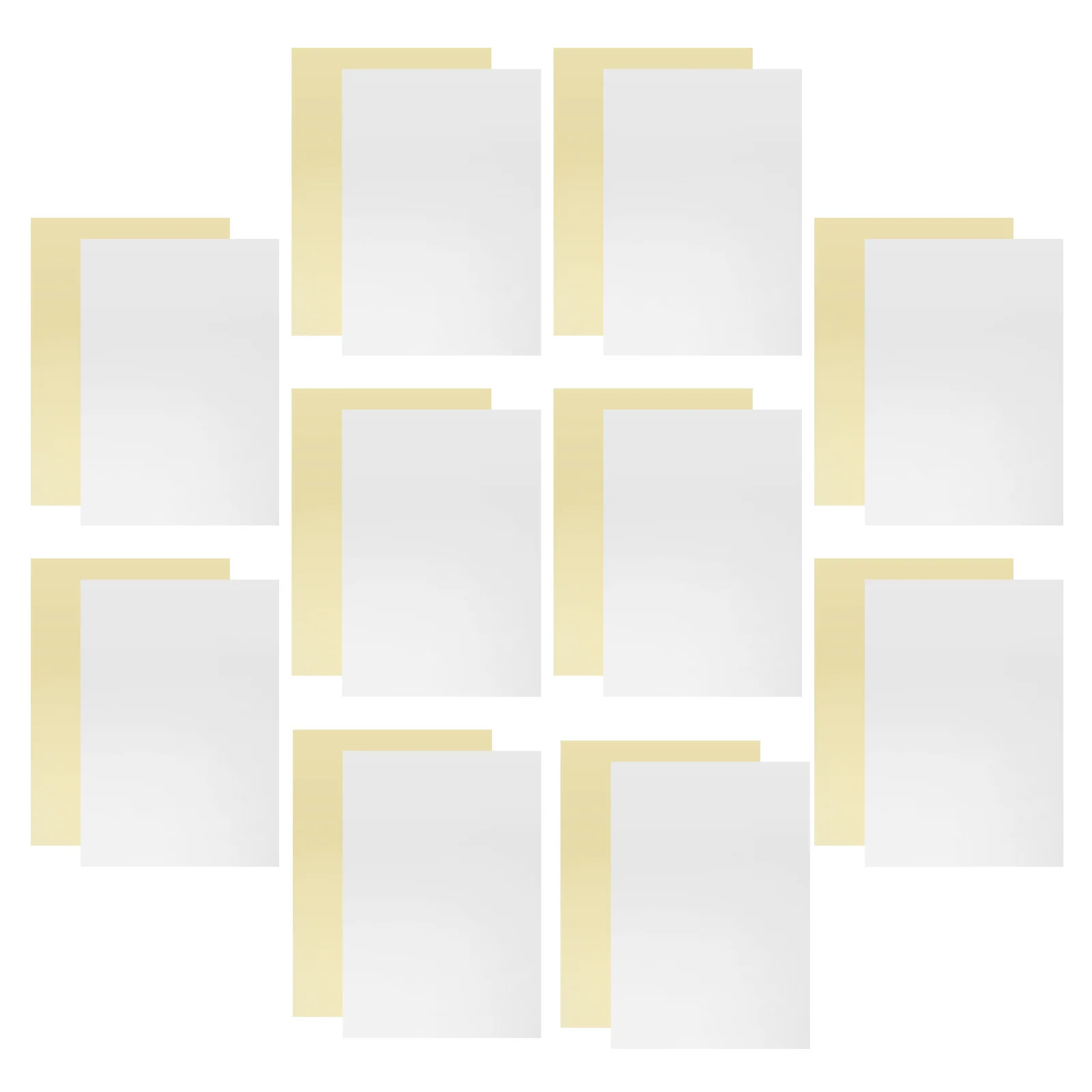 

20Pcs Glitter Cardstock Metallic Mirror Paper Sheets Colorful Craft Paper for DIY Scrapbooking Invitations Greeting Cards Kids