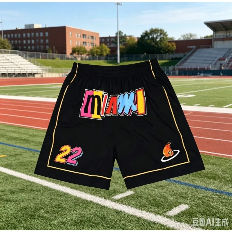Summer Trend Shorts Men Quick Dry Clothing Fashion Casual Short Pants No.22 Basketball Sweatpants Daily Loose Unisex Shorts