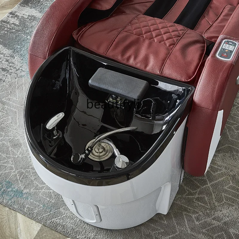 Electric Massage Shampoo Bed Barber Shop Automatic Multi-Functional High-End Flushing Bed Hair Salon