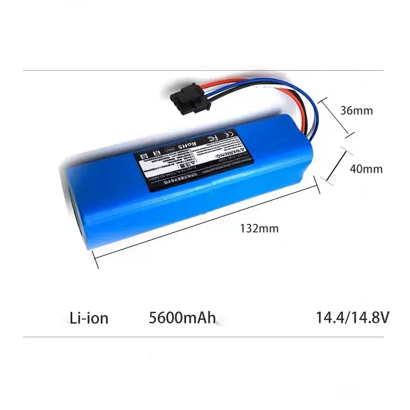 lithium ion battery pack For F9 D9 L10Pro L10Plus S10 S10Pro P2008 P2026 P2150 4S2P-MMBK Sweeping Robot