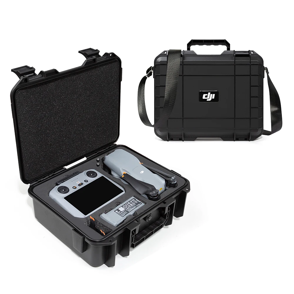 Portable Carrying Case Shockproof Storage Bag Protective Cover Suitcase Handbag for DJI Air 3 Drone Remote Battery Accessories