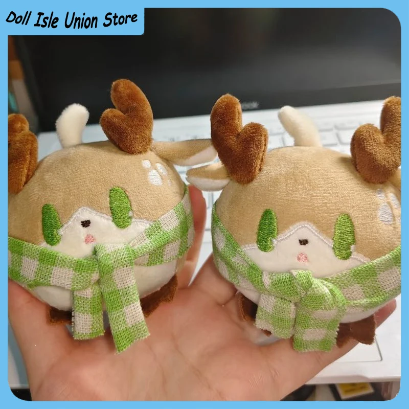 

For All Time Alkaid Attributes Cute Fawn Q Version Printed Dango 10cm Present Game Plush Stuffed Cotton Doll Toys Pendant
