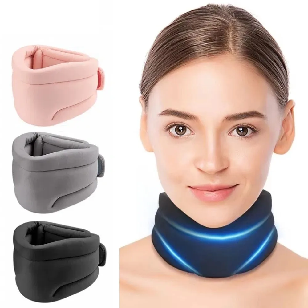 تنفس الرقبة عنق الرحم هدفين بلون لينة الرقبة تثبيت حزام قابل للتعديل المنزلية دعم الرقبة كم استخدام المكتب