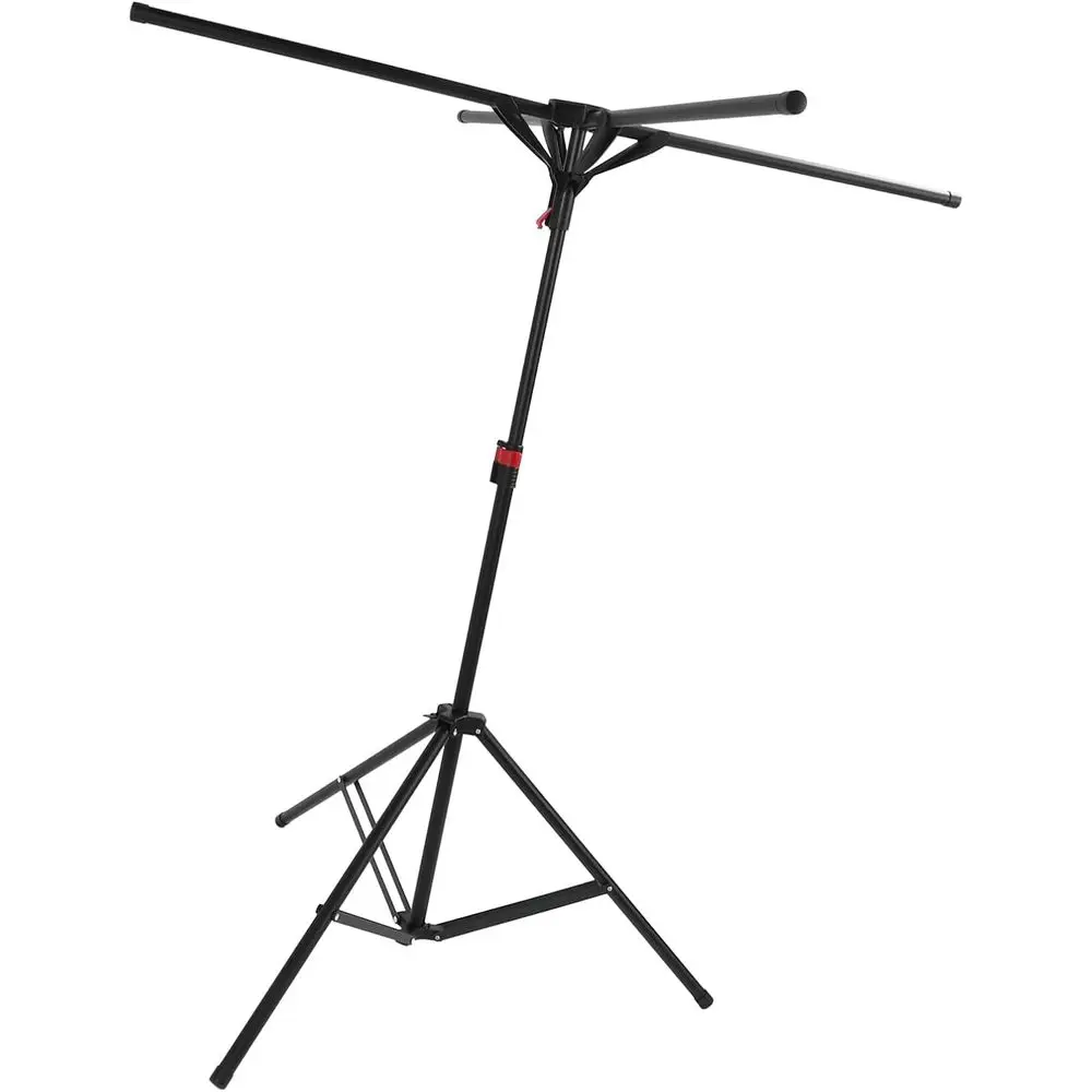 Collapsible Steel Outdoor Clothes Drying Rack with Large Capacity, Portable Indoor/Outdoor Use (Black)