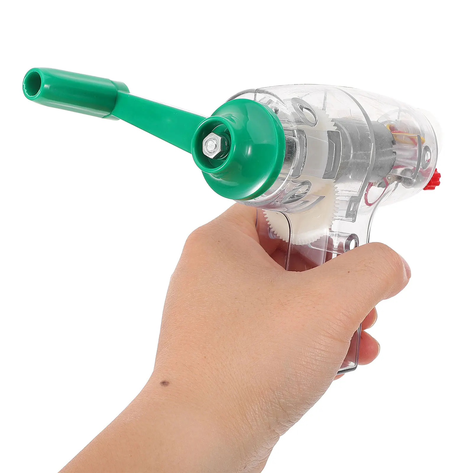 

DIY Hand Generator Assembly Science Experiment Kit Educational Project for Kids Portable Electric Generator