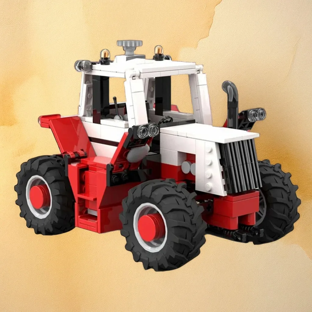 

465PCS MOC Technology Case Traction King Model DIY Creative Building Blocks Display Birthday Gift Collectible Decoration Home
